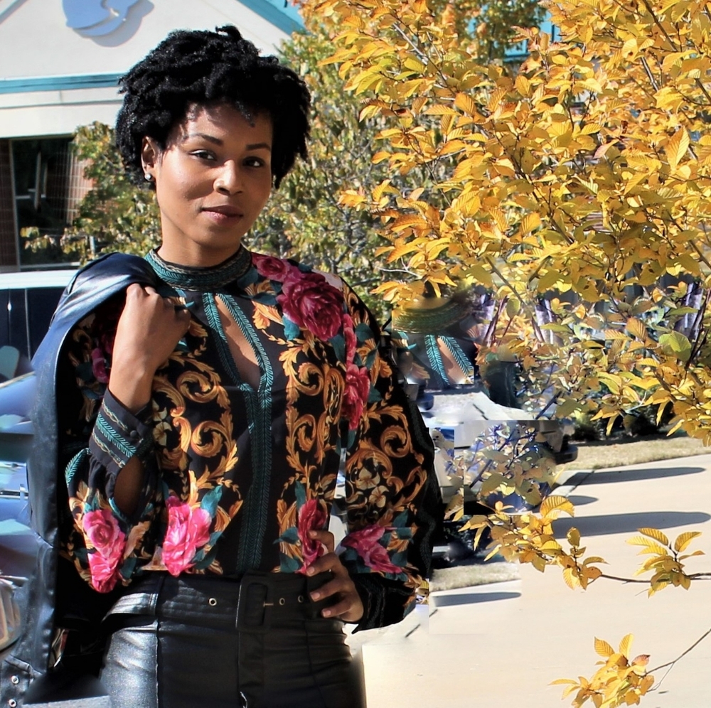 Jealous Tomato Floral Bodysuit Last 1 Size Small - Picture 2 of 5